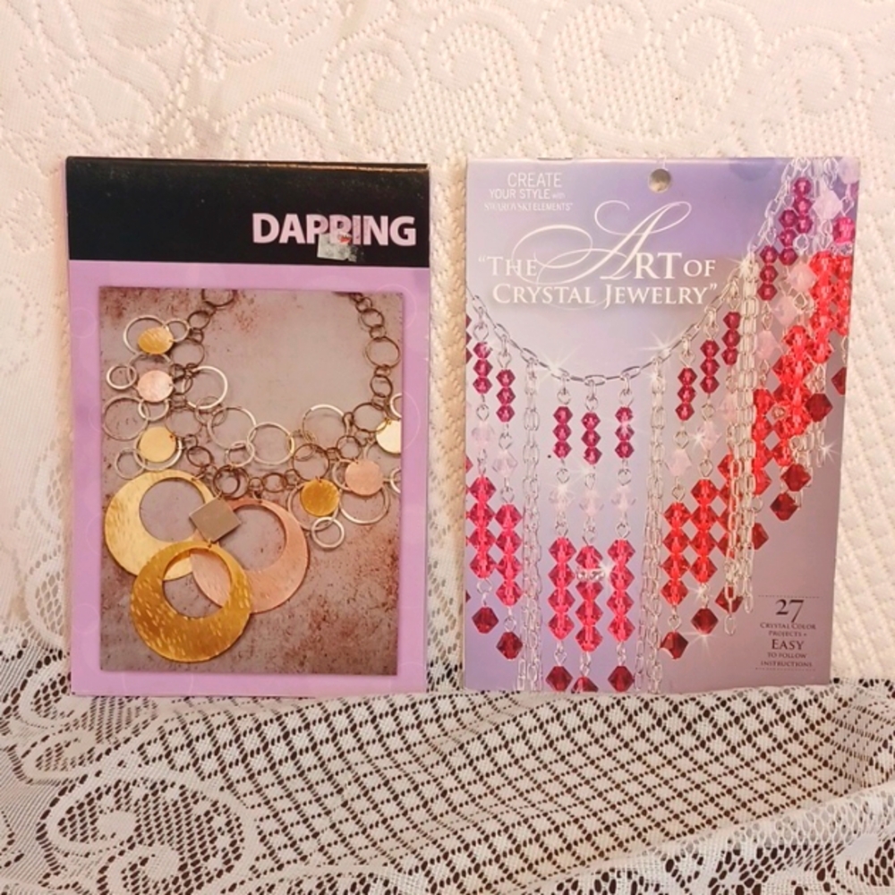 2 Jewellery making booklets 6228
